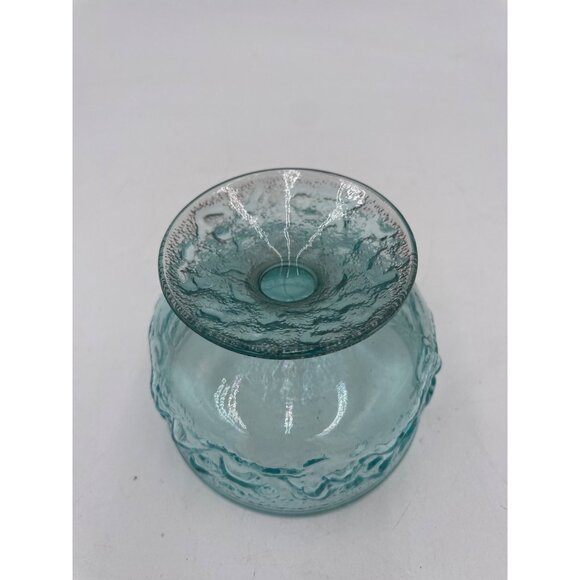 Anchor Hocking Lido Milano 2 7/8” Aqua Blue Champagne Sherbet - Picture 5 of 5